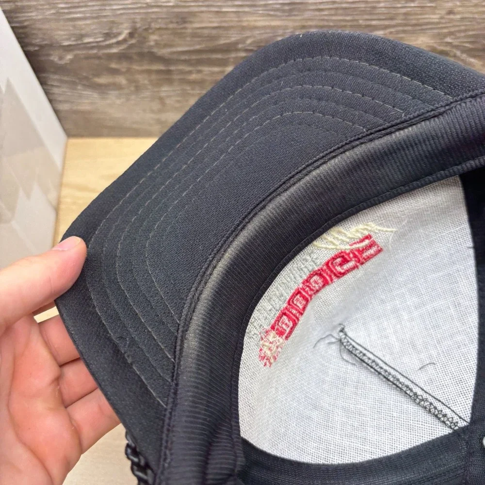 Vintage 1992 Dodge Performance Tour Hat Cap Snapback Black 90s Promo Rope Hat